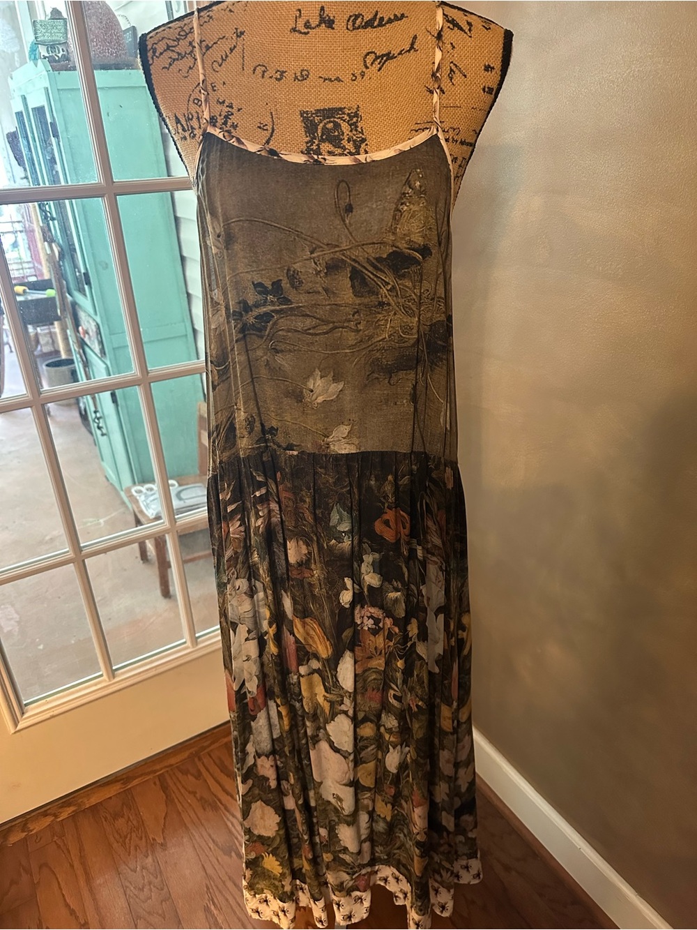 Market of Stars "I Dream In Flowers" Bohemian Slip Dress - Picture 4 of 15